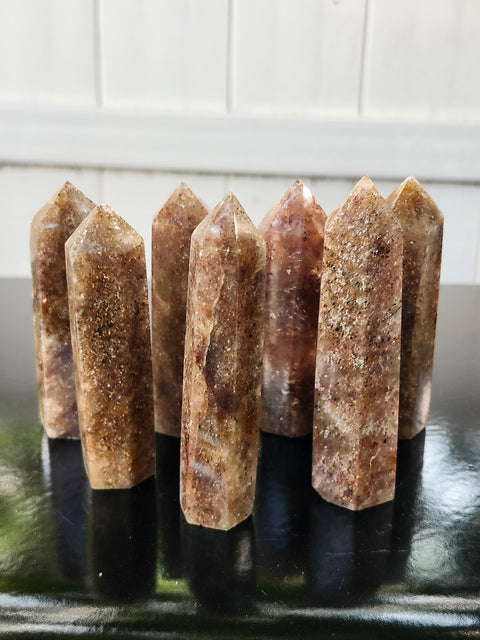 Ghost crystal tower! 2.5 ounces, 3 to 4 inches