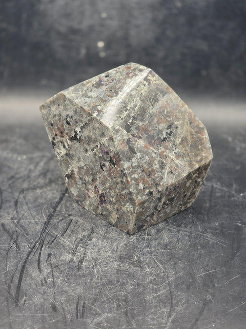 Flame stone "yooperlite" free form! 10 ounces, 2.8" wide, 1.8" tall