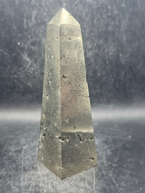 Large pyrite tower! 15 ounces!! 5 inches tall