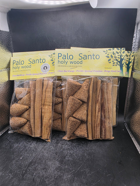 Palo santo "holy wood" cones and sticks set!!