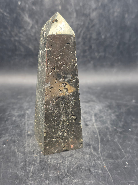 Pyrite tower! 8.5 ounces, 3.8 inches!