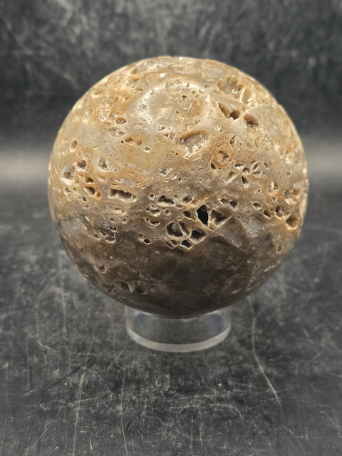 Sphalerite sphere! 71.6 ounces, 2.8 inches, 15.6 ounces