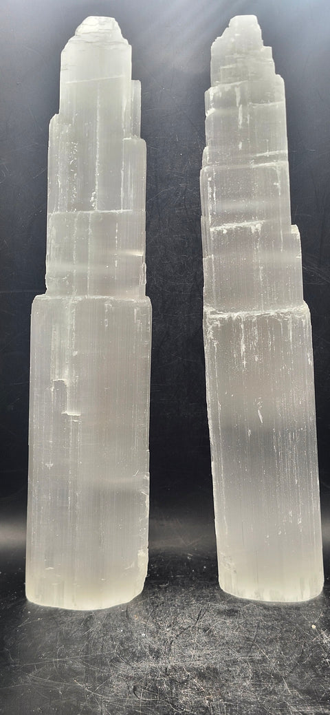 Selenite tower! 8 inches, 15 ounces!