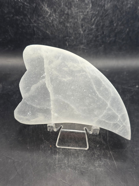 Selenite gua sha plate! 4.5 inches long