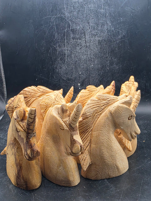 Palo santo unicorn! "Holy wood" 2.9 inches tall!