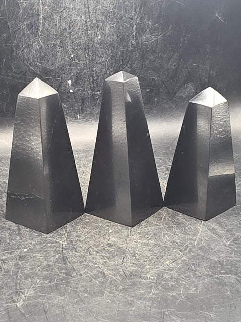 Shungite tower! 2.7 too 3 inches tall