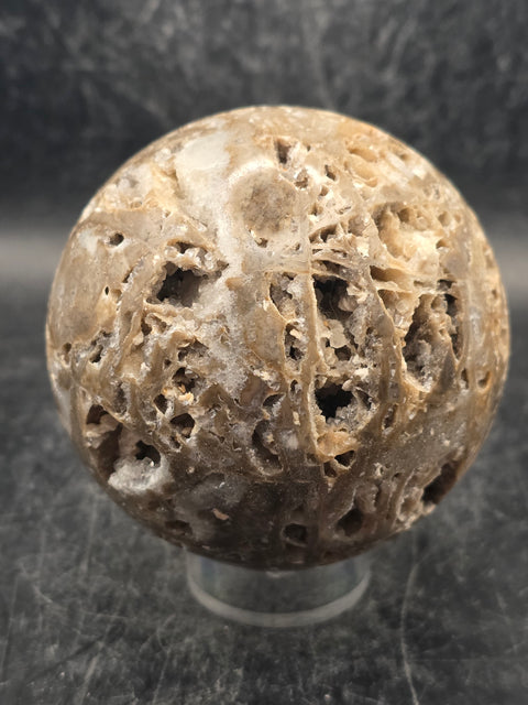Sphalerite sphere! 71.6 ounces, 2.8 inches, 15.6 ounces