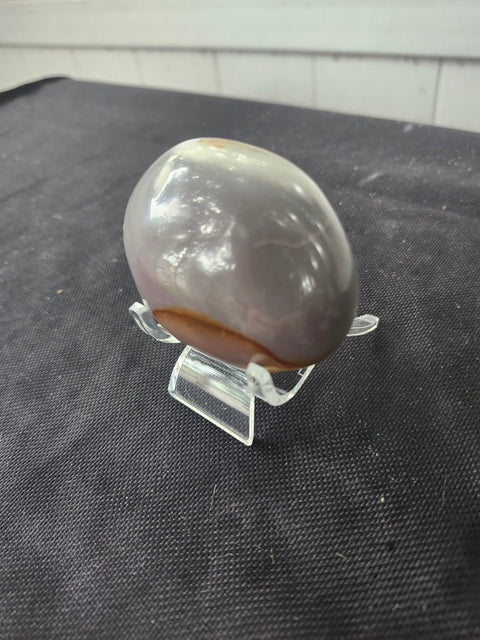 Polychrome jasper palm stone 5 ounces, 2.75 inches
