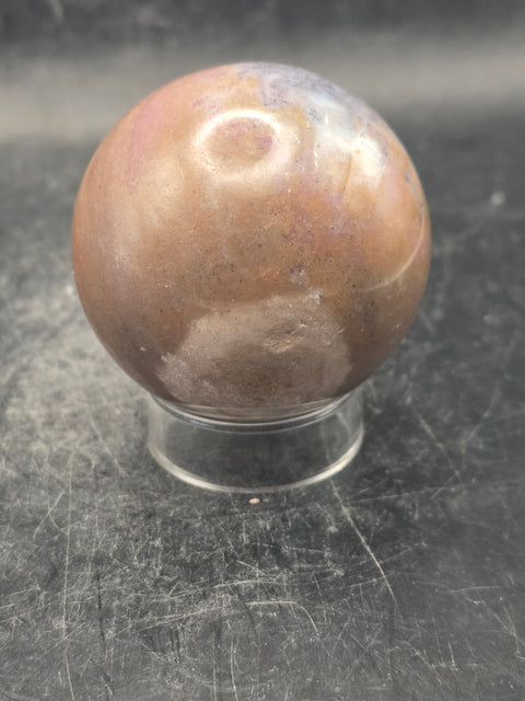 Ocean jasper sphere! 48.7mm, 1.9 inches, 5.6 ounces