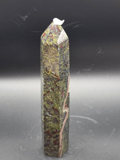 Large dragon bloodstone tower! 6.5 inches tall, 10.5 ounces