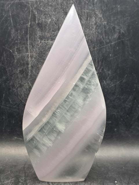 Yttrium florite tear tower! 5.5 inches tall, 2.5" wide, 11.8 ounces!