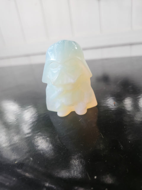 Opalite Darth vader! 3.6 ounces, 2.75 inches