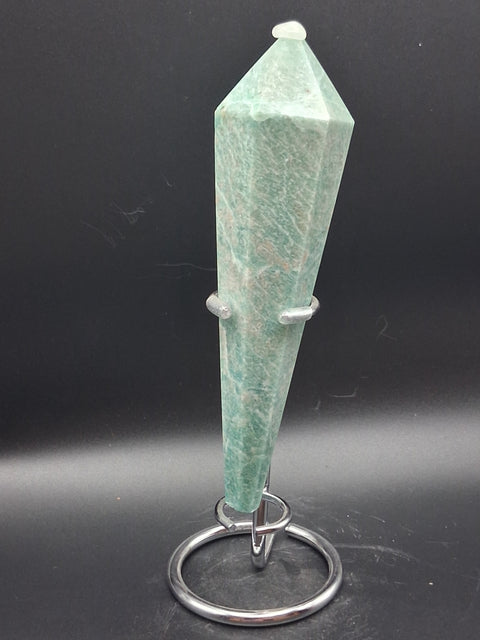 Amazonite scepter! 7.5 ounces, 6.25 inches tall