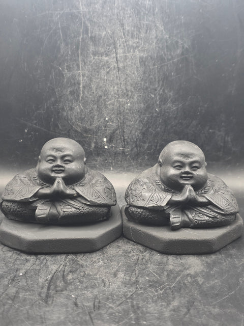 Shungite Chinese Buddha figurine! 2.5 inches tall, 8 ounces