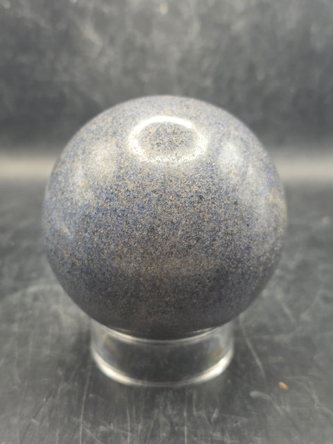 Lazulite sphere! 69.4mm, 2.7 inches, 1 pound