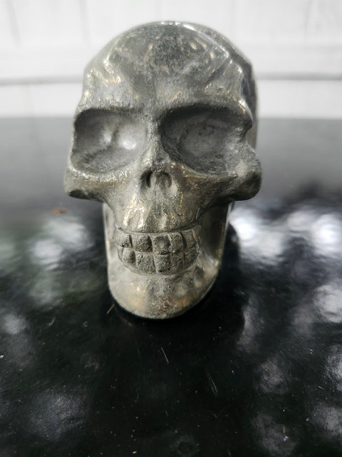 2 pound Pyrite skull