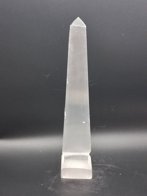 Large selenite tower! 8 inches tall!