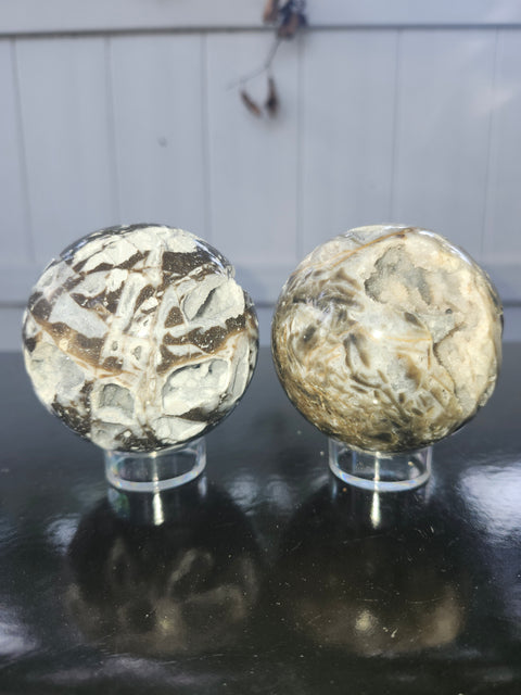 Sphalerite sphere! 12 ounces, 66mm, 2.6 inches