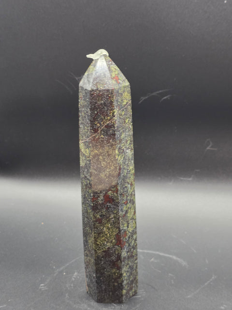 Large dragon bloodstone tower! 6.5 inches tall, 10.5 ounces