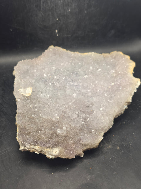 Amethyst flower formation plate! 1.8 pounds, 7.1 inches tall, 6.1" wide