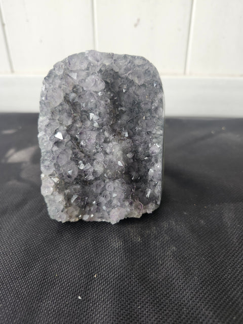 1.4 pound, 3.5 inch tall amethyst geode free form