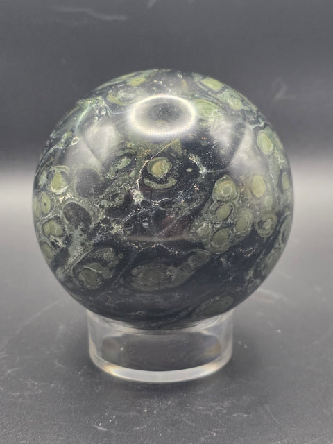Large kambaba Jasper sphere! 75.2mm, 2.9 inches, 1.6 pounds