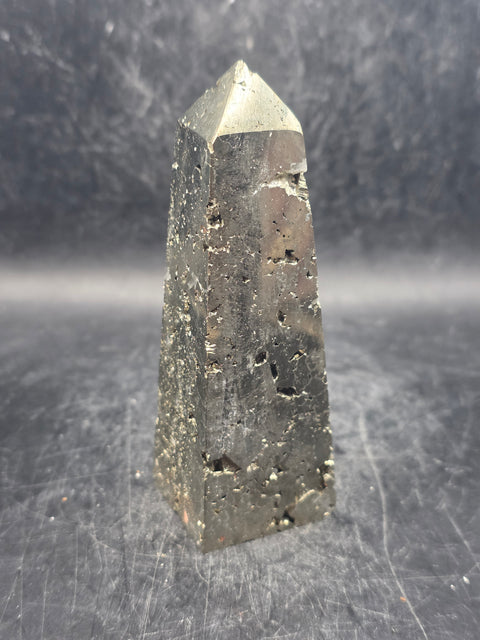 Pyrite tower! 8.5 ounces, 3.8 inches!