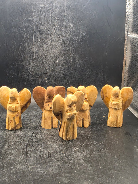 Palo santo angel "holy wood" 2 inches tall