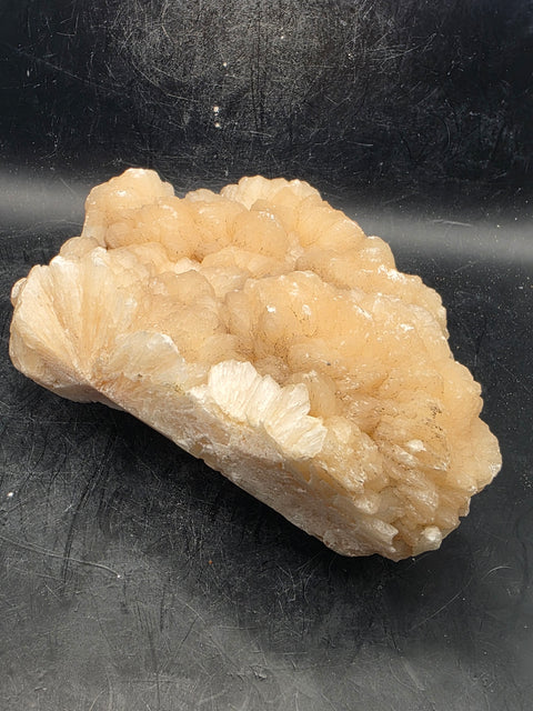 Stilbite free form! 1.12 pounds, 5.8 inches long, 4.5 inches wide!