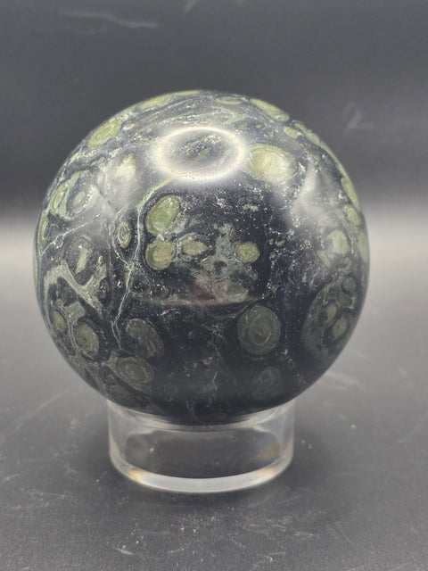 Large kambaba Jasper sphere! 75.2mm, 2.9 inches, 1.6 pounds