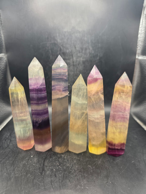 Candy florite tower! 3.8 too 4.8 inches tall!