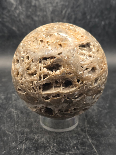 Sphalerite sphere! 71.6 ounces, 2.8 inches, 15.6 ounces