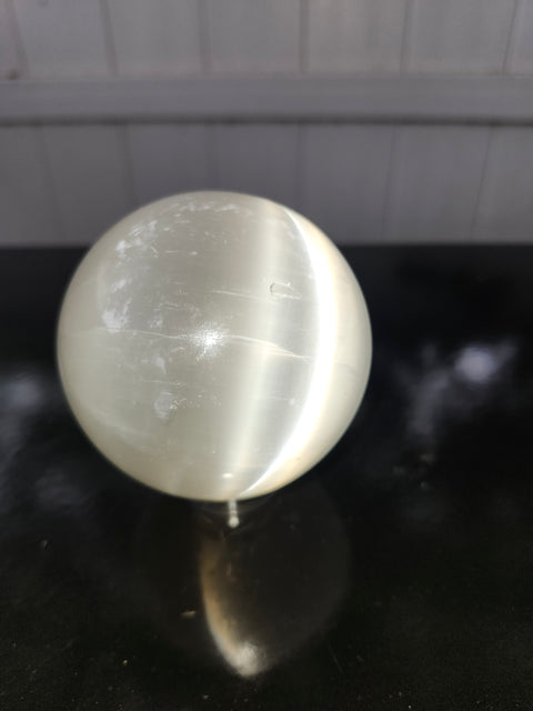 1.2 pound, 3 inch Selenite sphere
