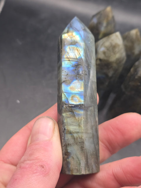 Labradorite tower! 2.9 too 3.6 inches tall!