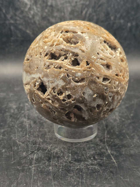 Sphalerite sphere! 71.6 ounces, 2.8 inches, 15.6 ounces