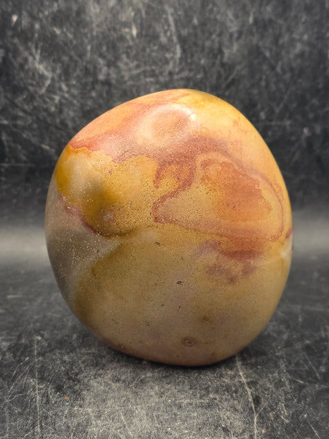 Polychrome jasper free form! 14.3 ounces, 3.1 inches tall, 2.9" wide