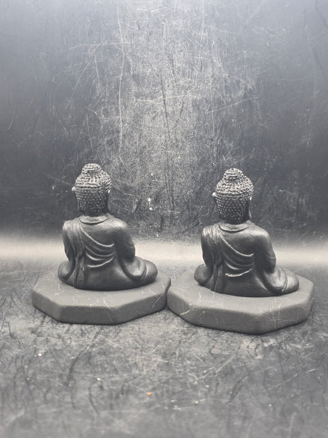 Shungite Buddha figurine! 5.6 ounces, 3.4 inches tall!