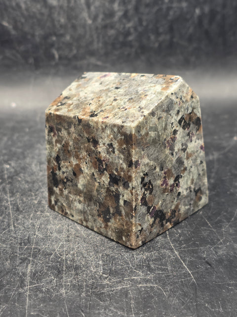 Flame stone free form! 7.4 ounces, 1.9 inches by 1.9"