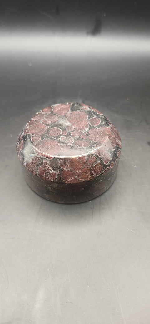 Astrophyllite garnet firework bowl and vase set!! 10 ounces