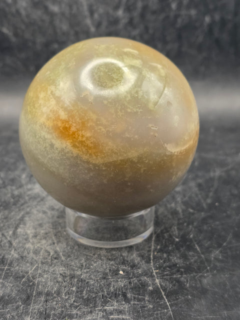 Ocean jasper sphere! 59.4mm, 2.3 inches, 10 ounces