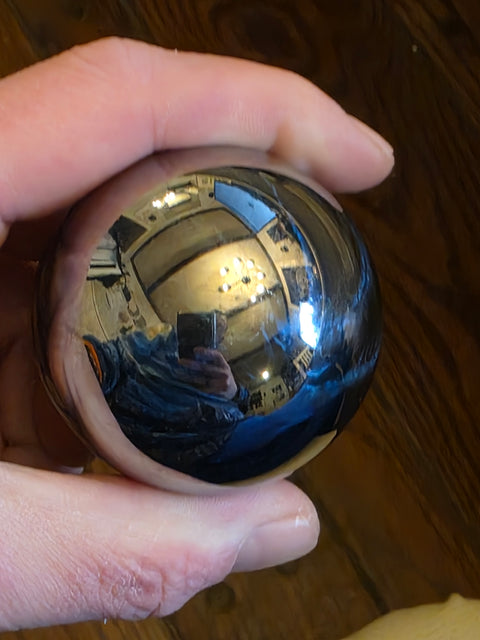 Terahertz sphere! 56.5mm, 2.2 inches, 7.9 ounces