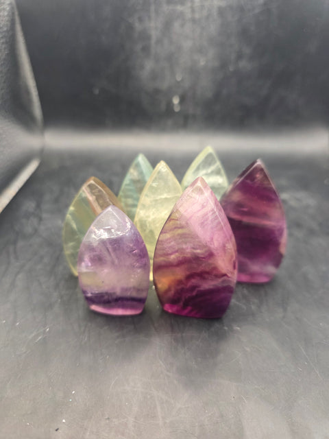 Mini candy florite flame tower! 1.9 to 2.2 inches!