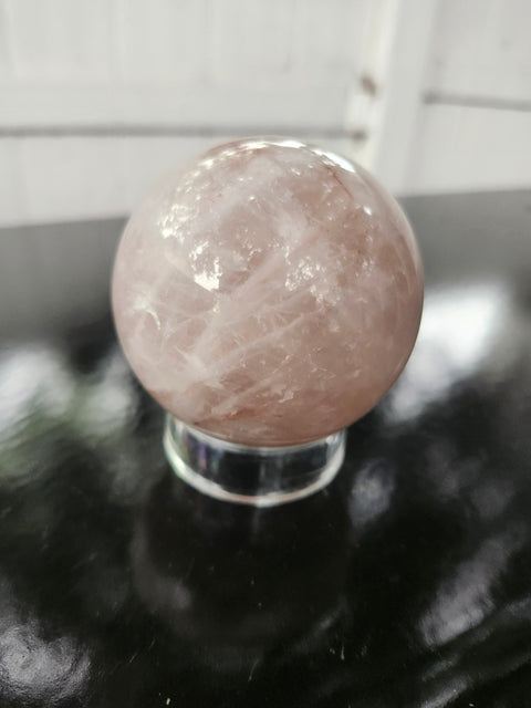 13.6 ounce, 64.5mm, 2.54 inch fire quartz sphere