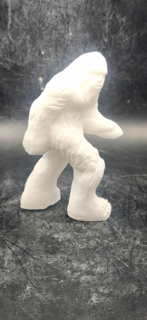 White calcite sasquatch! 3.2 ounces, 3.5 inches tall!