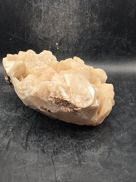 stilbite free form! 1.8 pounds, 5.4 inches long, 3.7 wide!