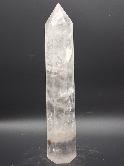 Clear quartz tower! 10 ounces, 7 inches tall