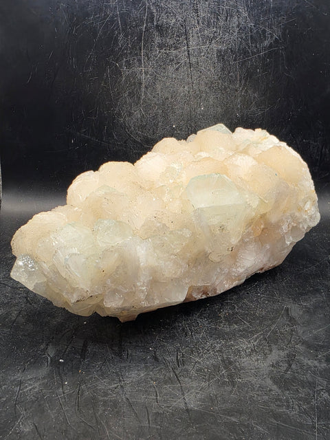Apophyllite free form! 2.14 pounds, 7 inches long, 3.7 inches wide!