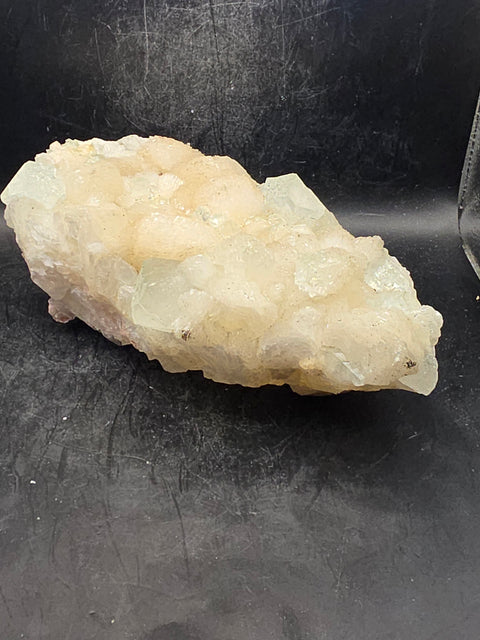 Apophyllite free form! 2.14 pounds, 7 inches long, 3.7 inches wide!