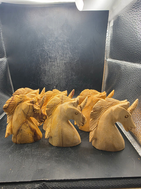 Palo santo unicorn! "Holy wood" 2.9 inches tall!