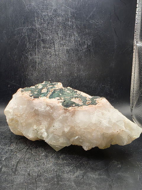 Apophyllite free form! 2.14 pounds, 7 inches long, 3.7 inches wide!